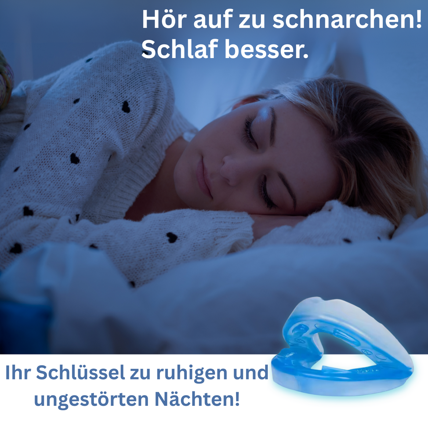 SnoreShield™ - Aufbissschiene